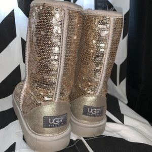 UGG Classic Short Sequin Boot